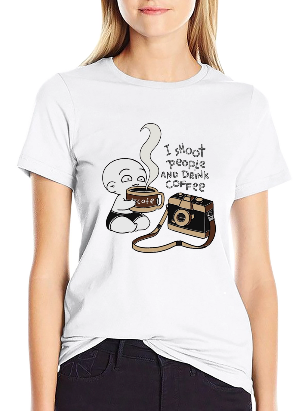 I Shoot People & Drink Coffee T-Shirt