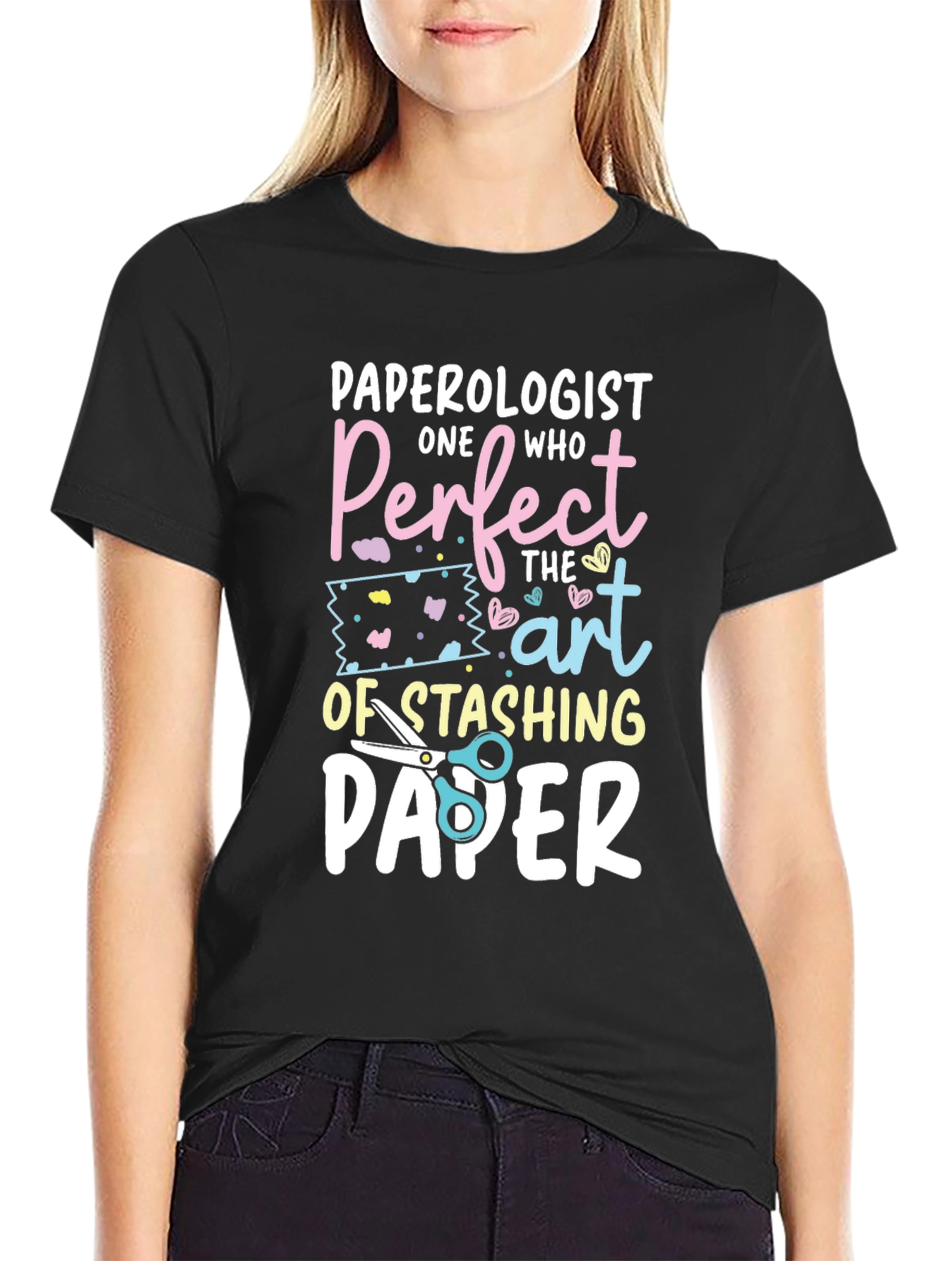 Paperologist T-Shirt - One Who Perfects The Art of Stashing Paper