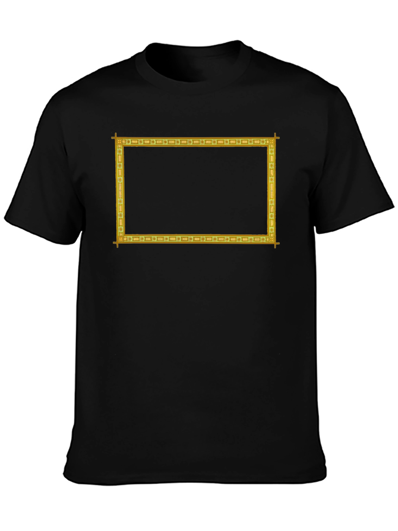 Framed Graphic Tee - Rectangle Print