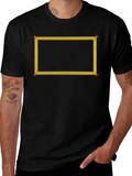 Framed Graphic Tee - Rectangle Print