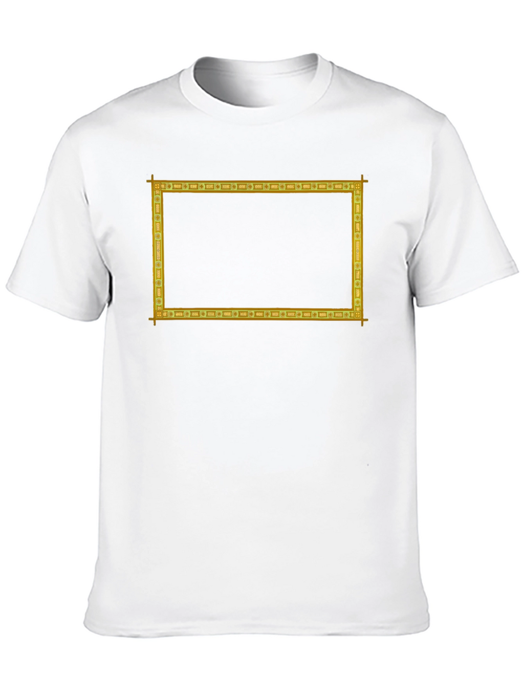 Framed Graphic Tee - Rectangle Print