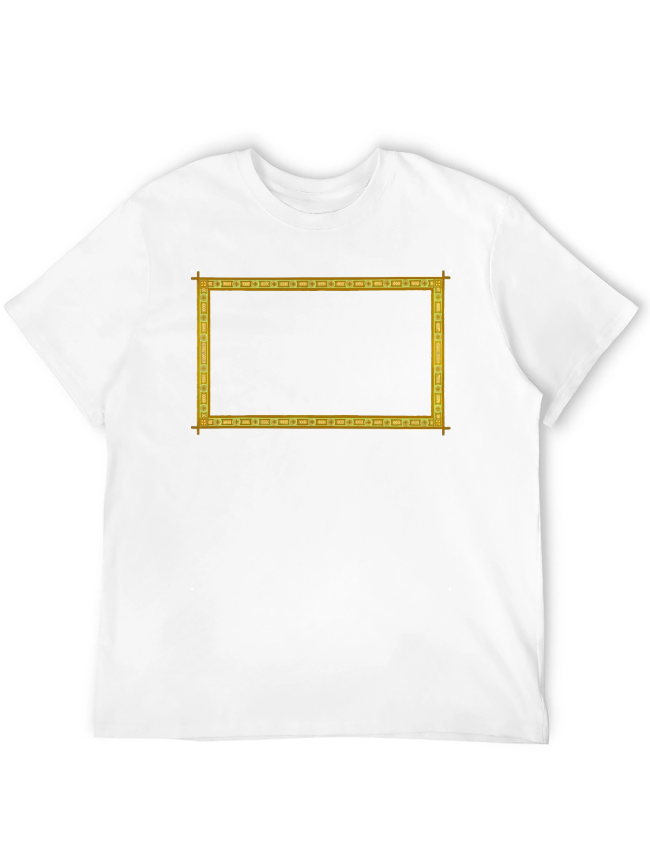 Framed Graphic Tee - Rectangle Print
