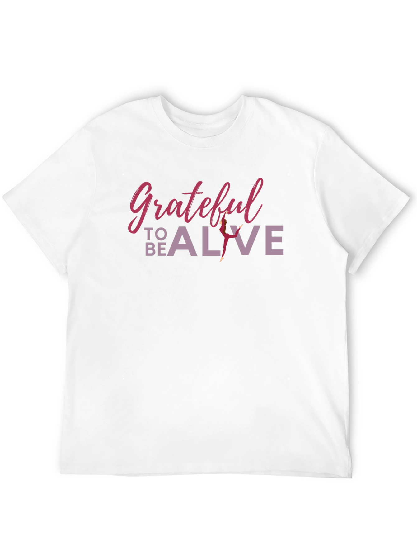 Grateful to be Alive Graphic Tee - Black