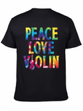 Peace Love Violin T-Shirt