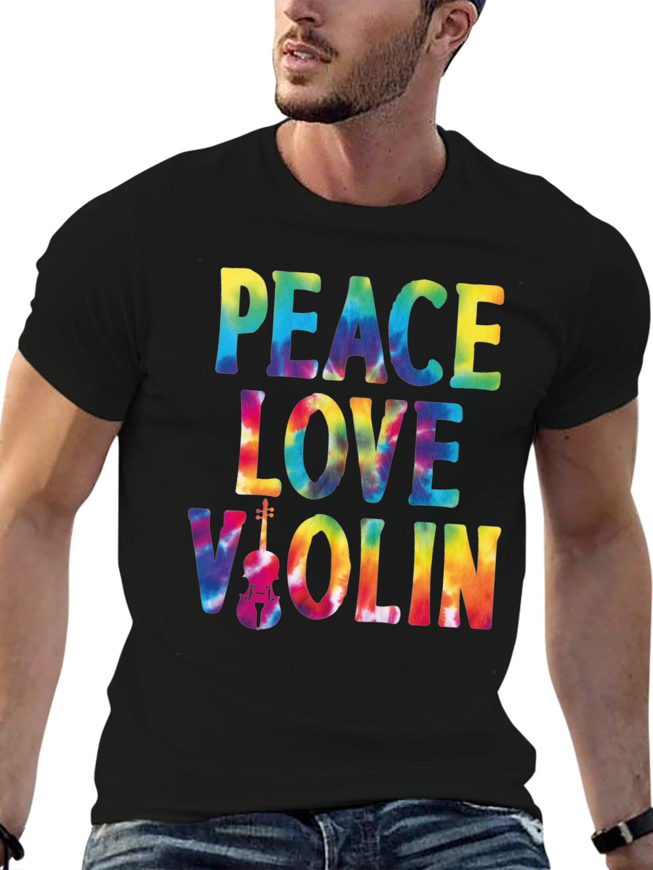 Peace Love Violin T-Shirt