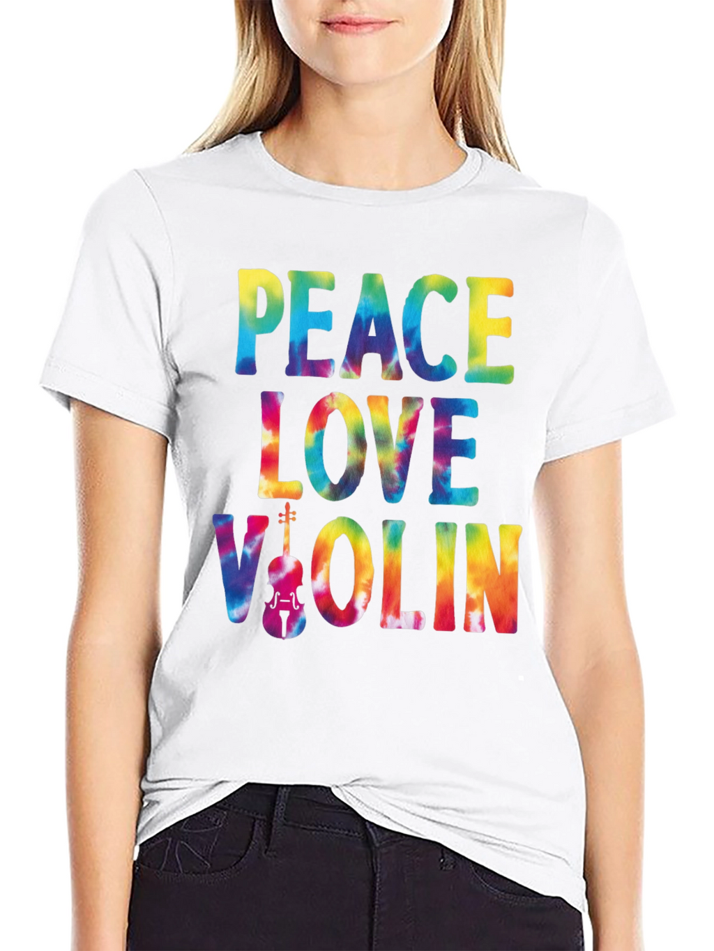 Peace Love Violin T-Shirt