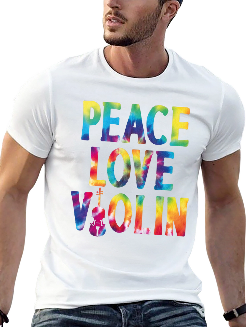 Peace Love Violin T-Shirt