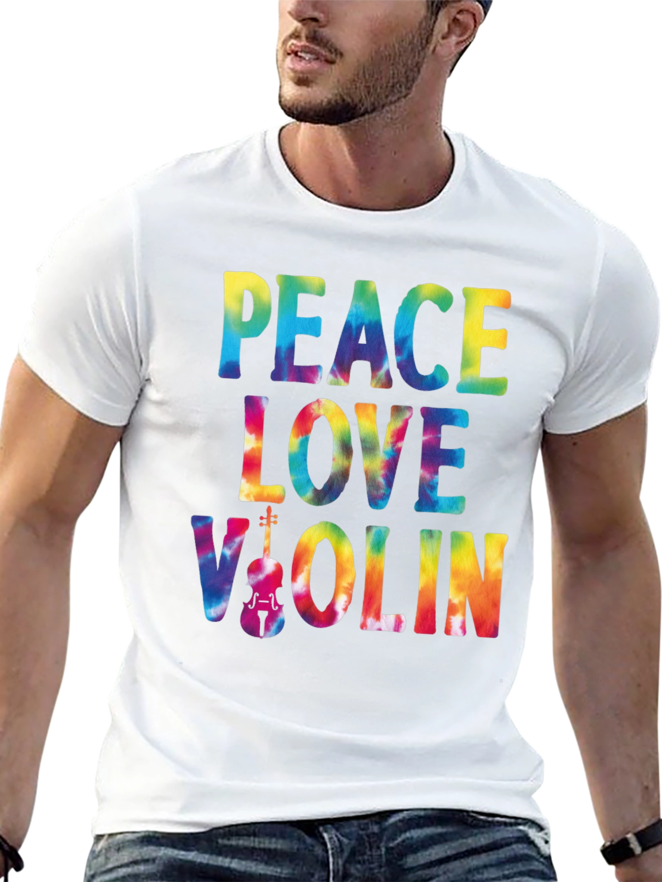 Peace Love Violin T-Shirt
