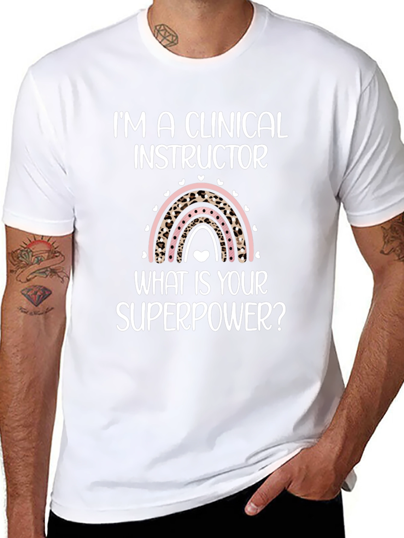 Clinical Instructor Superpower Graphic Tee
