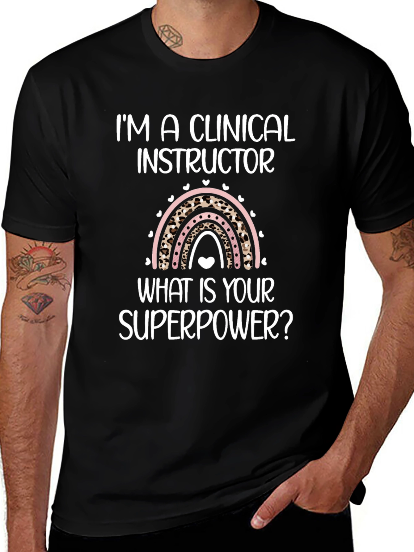 Clinical Instructor Superpower Graphic Tee