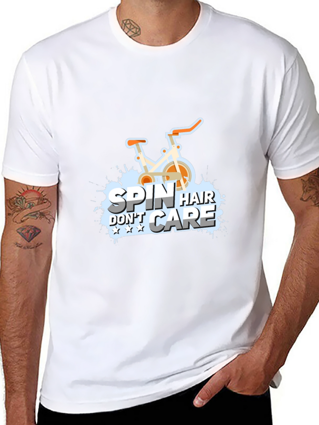 Spin Hair Dont Care Cycling T-Shirt