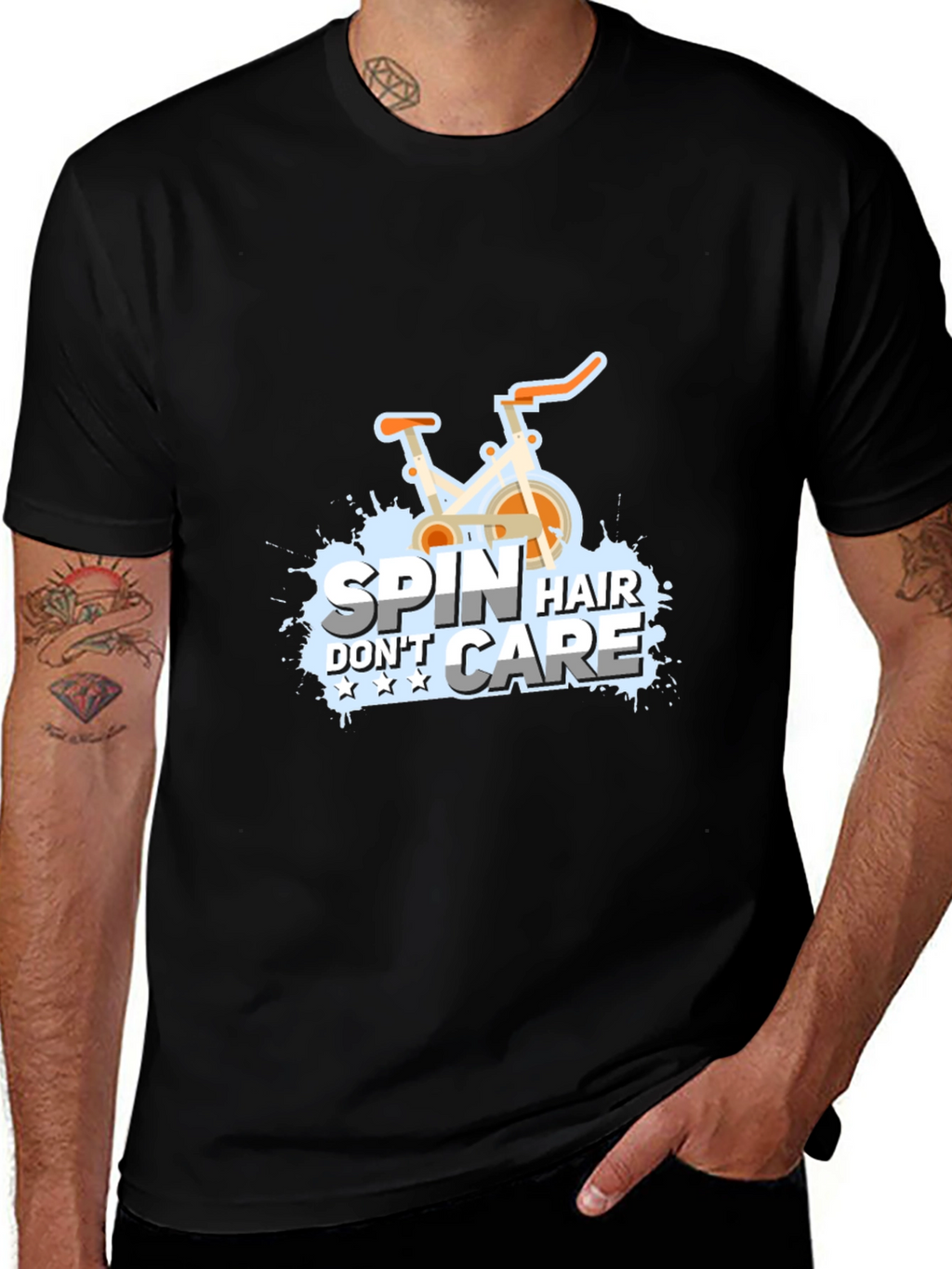 Spin Hair Dont Care Cycling T-Shirt