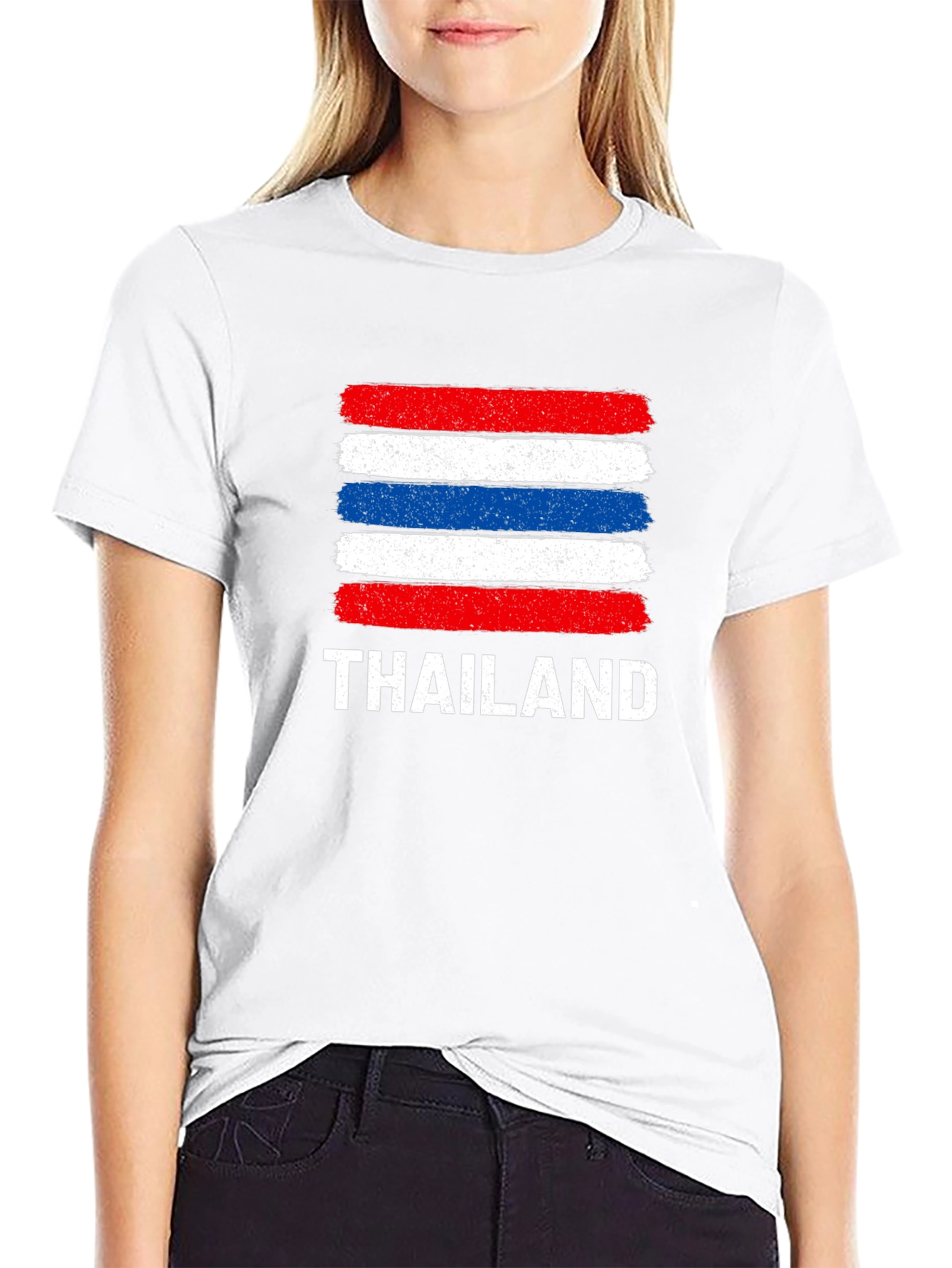 Thailand Flag T-Shirt - Travel Souvenir Tee