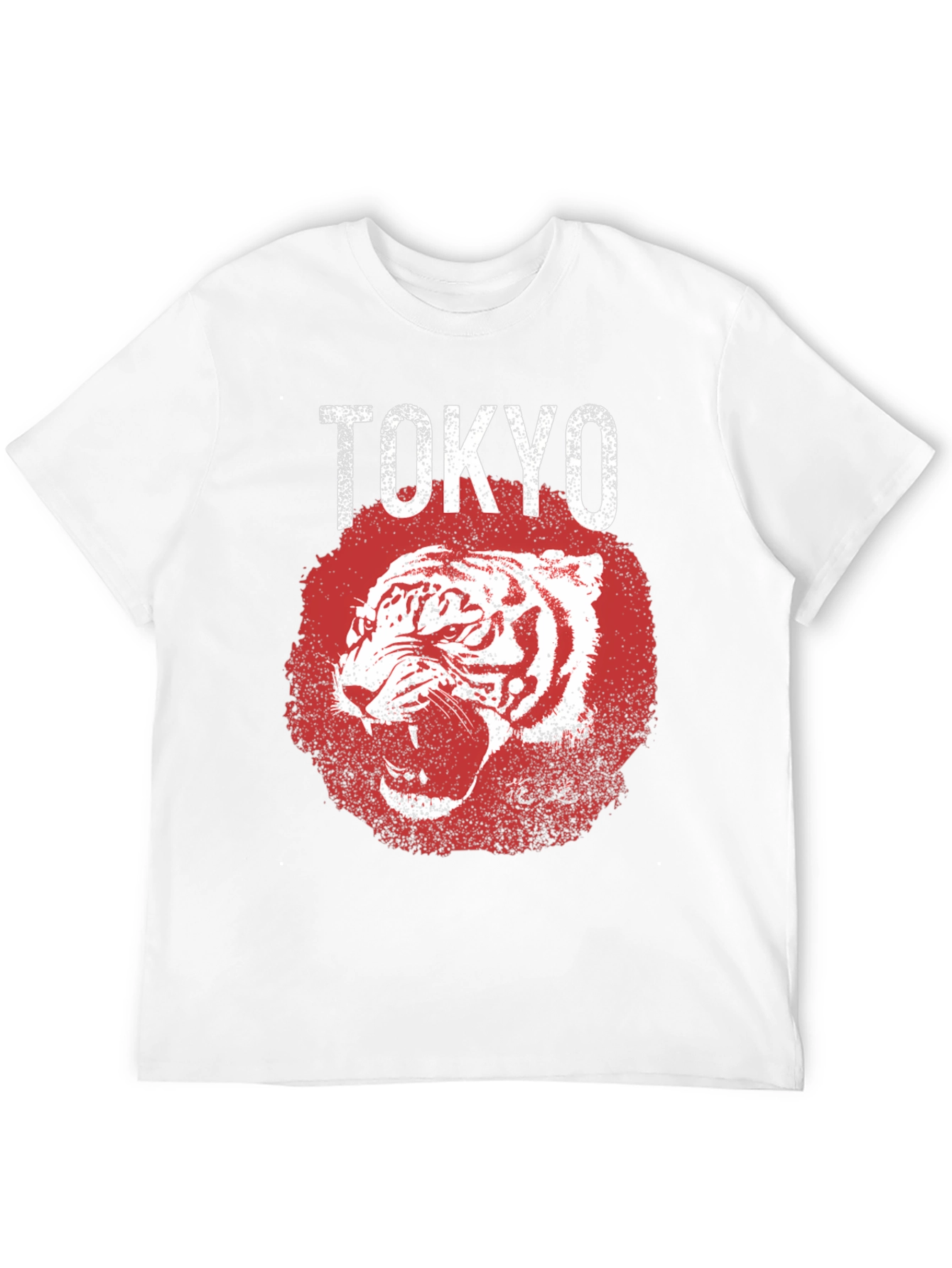 Tokyo Tiger Graphic Tee - Mens Black T-Shirt