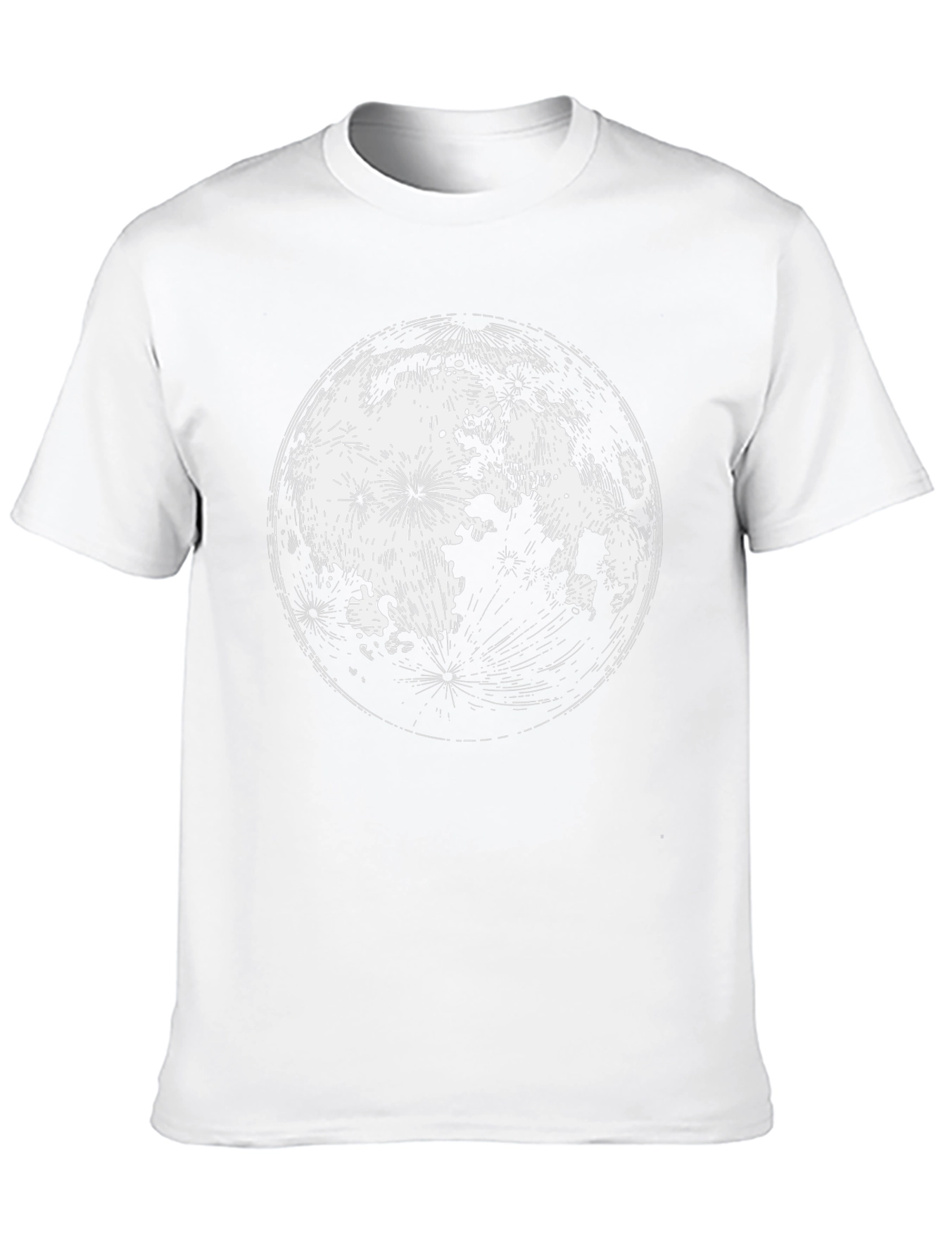 Lunar Graphic Tee - Black Moon T-Shirt