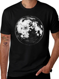 Lunar Graphic Tee - Black Moon T-Shirt
