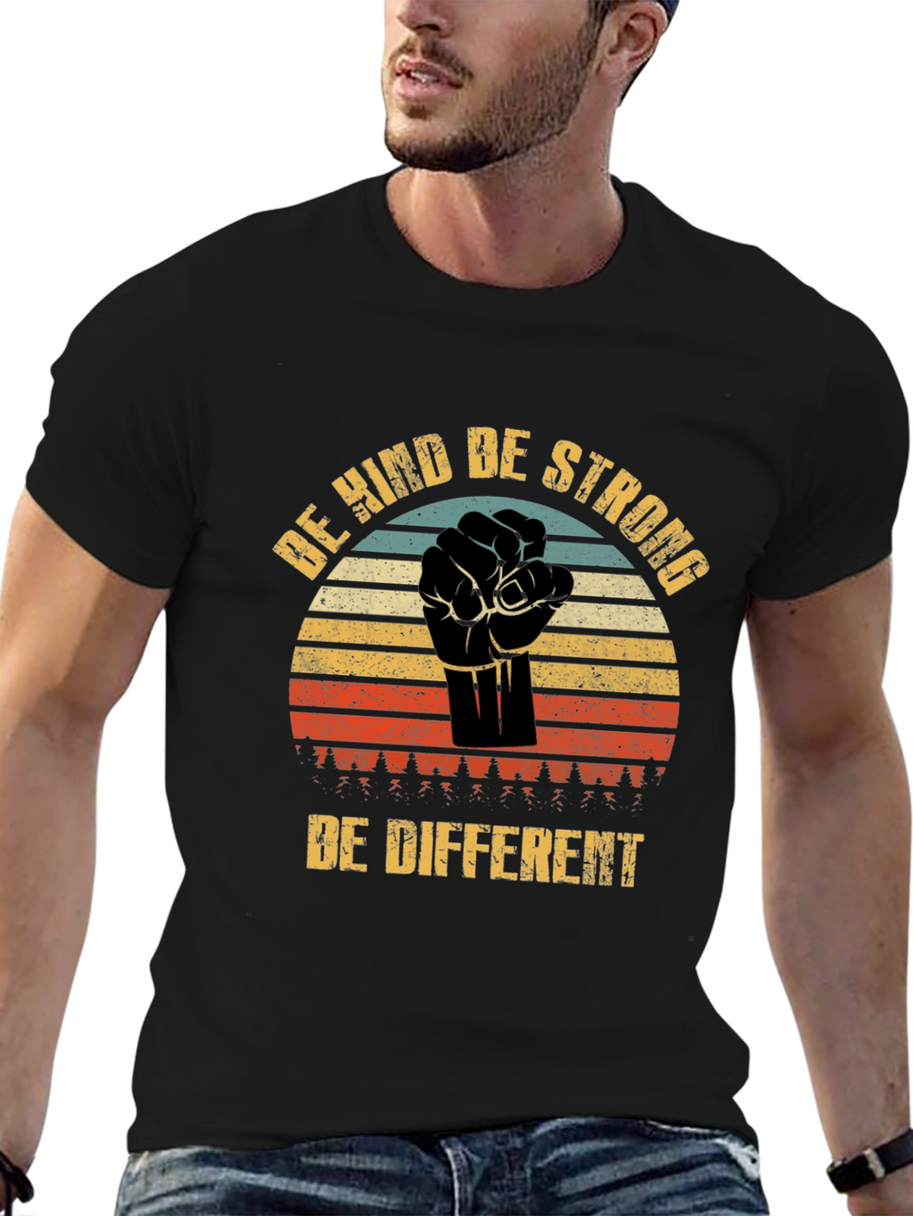 Be Kind Be Strong Graphic T-Shirt