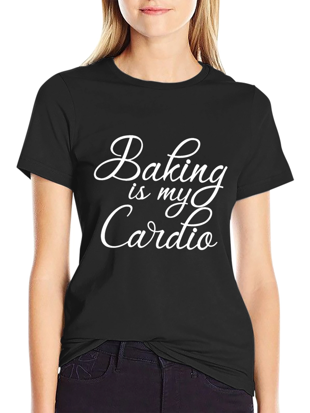 Baking is My Cardio Graphic Tee