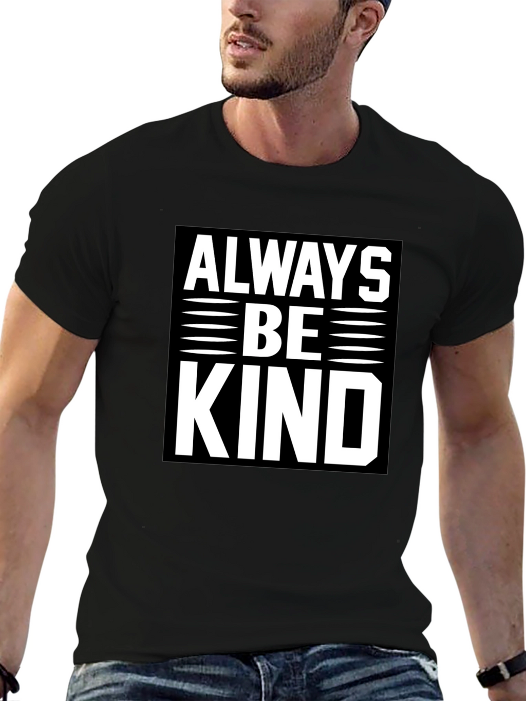 Always Be Kind Graphic Tee - Soft Cotton Blend
