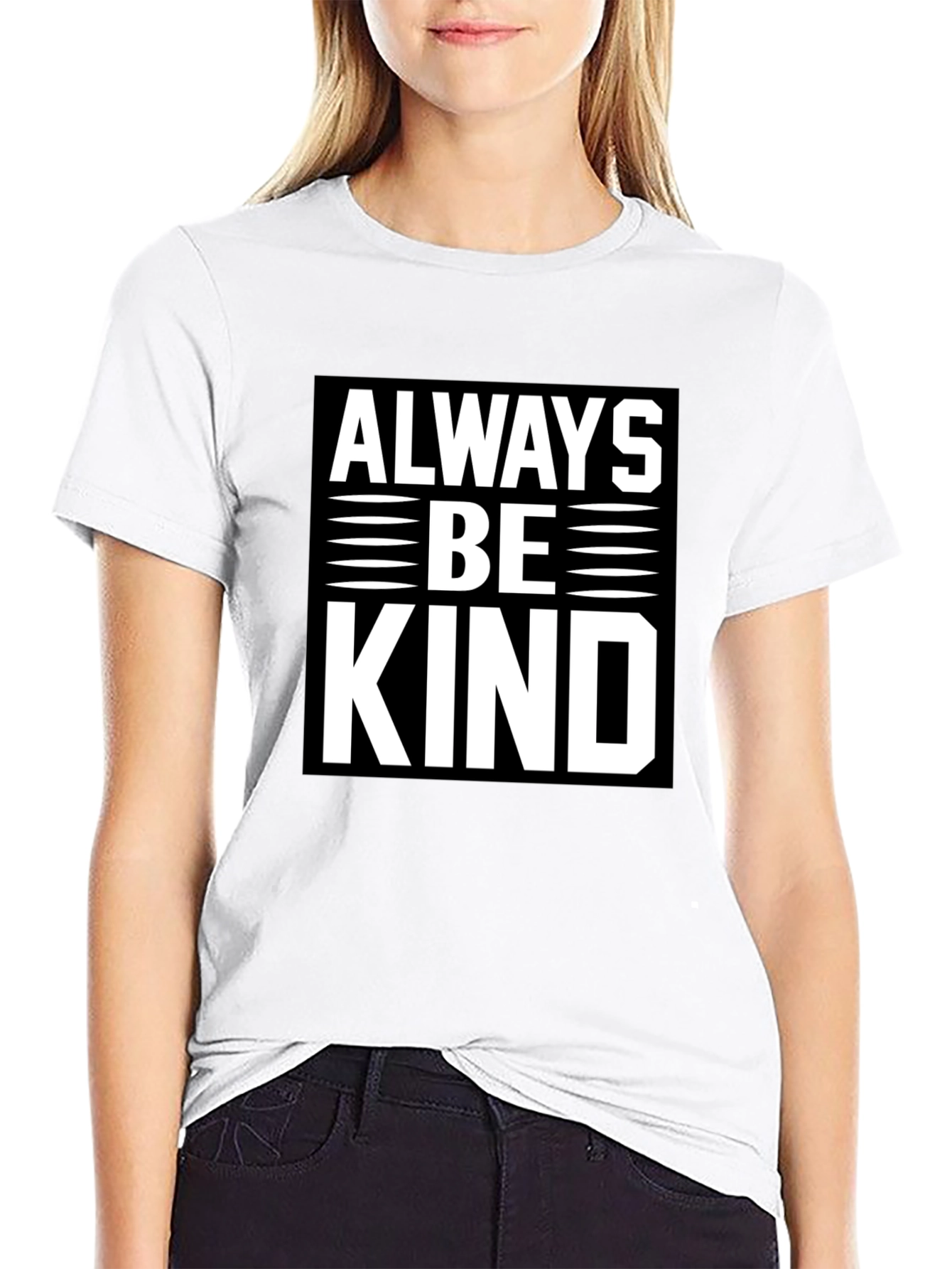 Always Be Kind Graphic Tee - Soft Cotton Blend