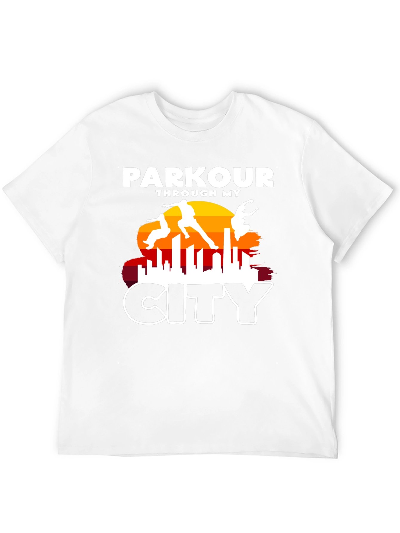 Parkour Through My City Graphic Tee