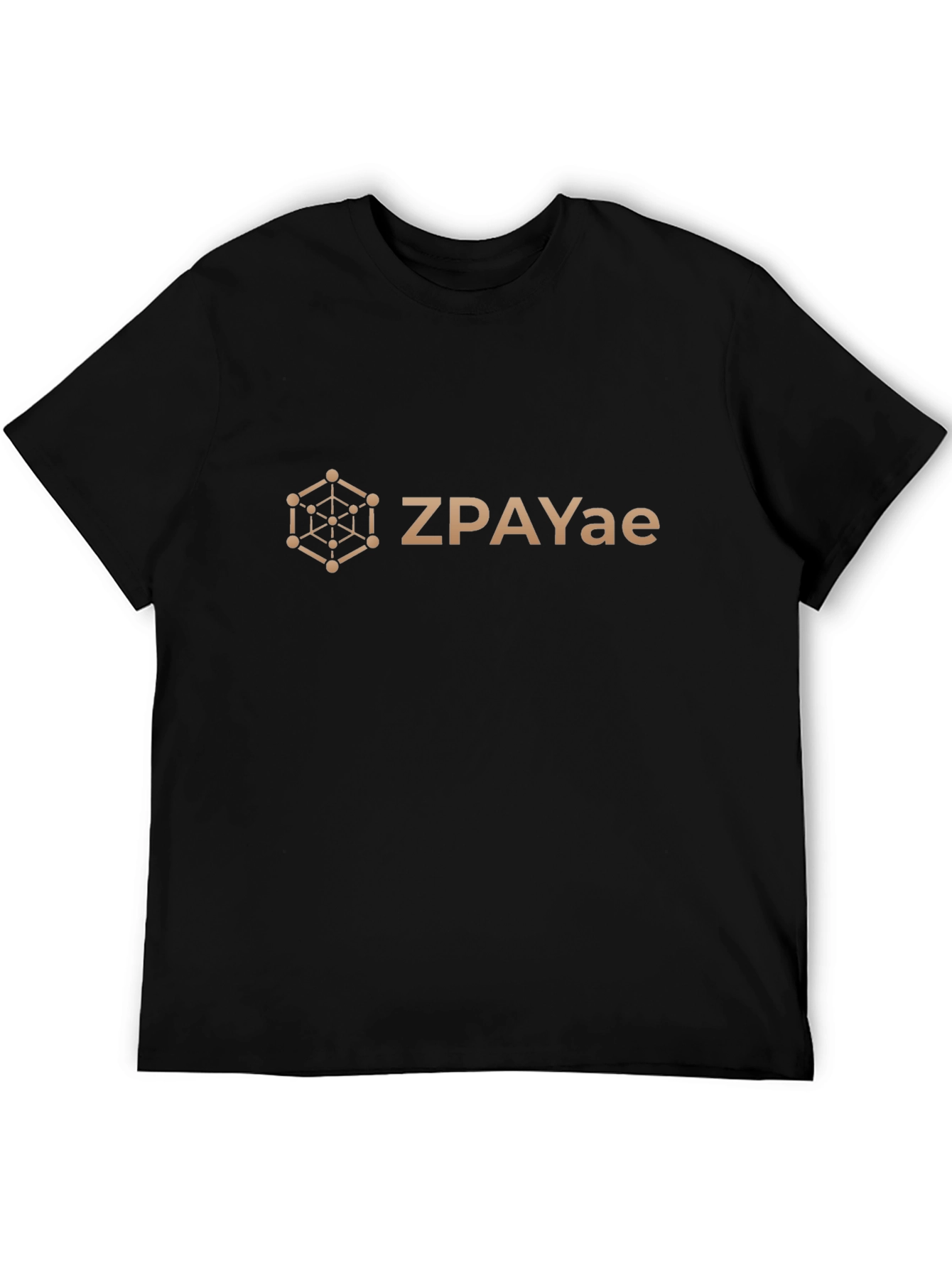 ZPAYae Graphic Tee - Black Casual T-Shirt
