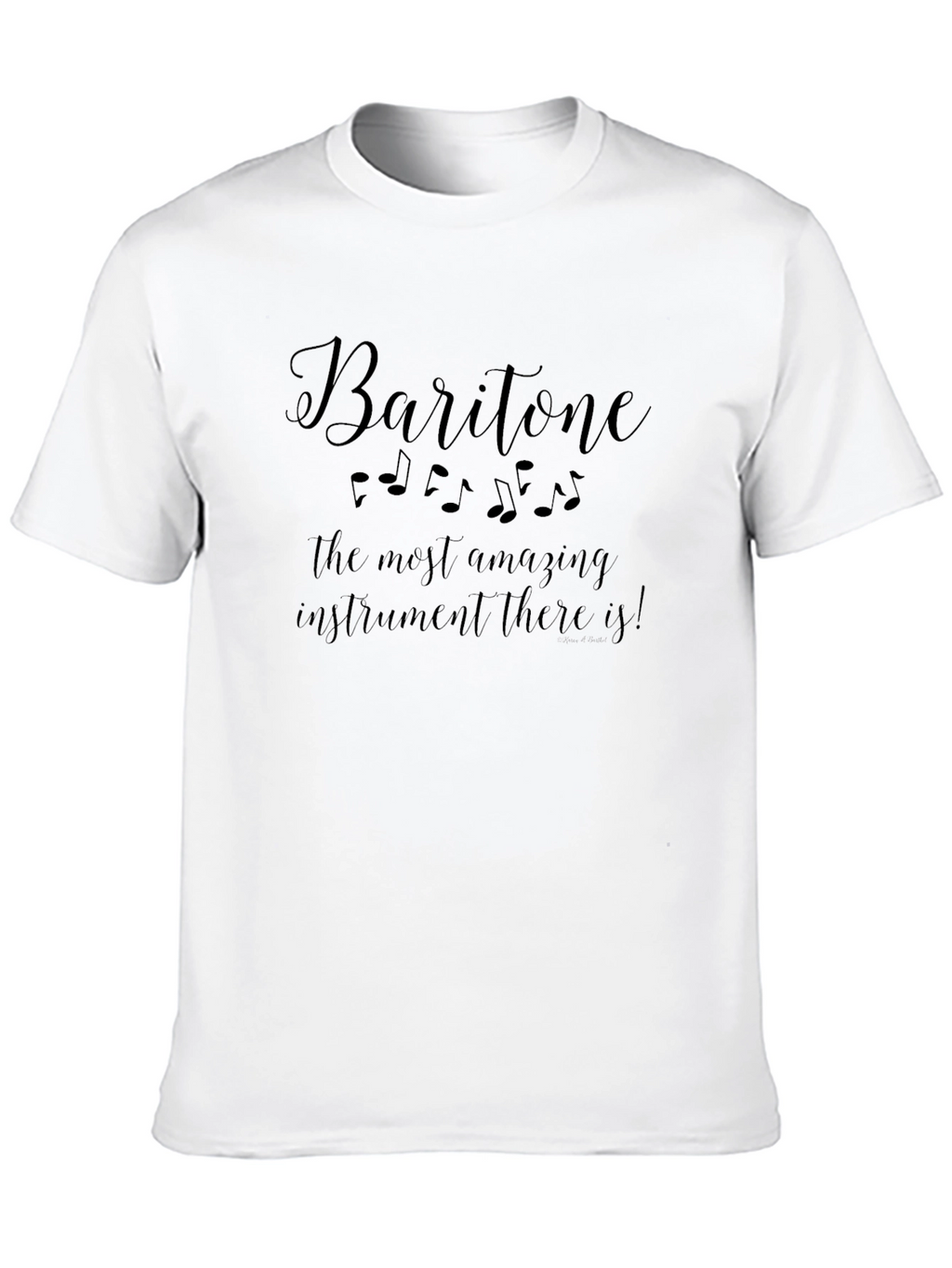 Baritone Instrument Music Lover T-Shirt