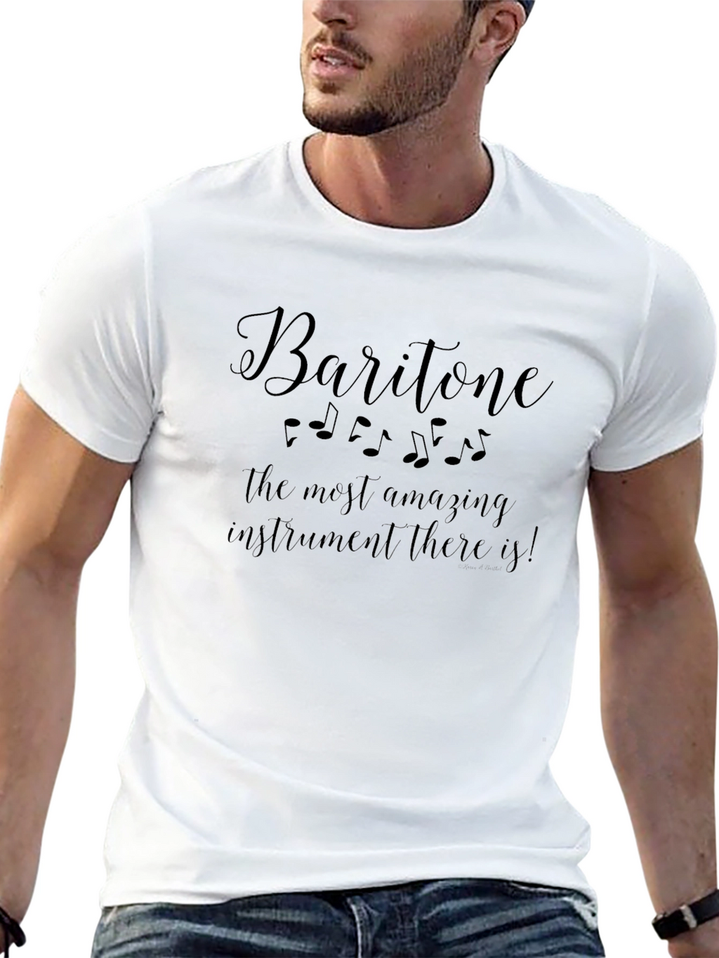 Baritone Instrument Music Lover T-Shirt
