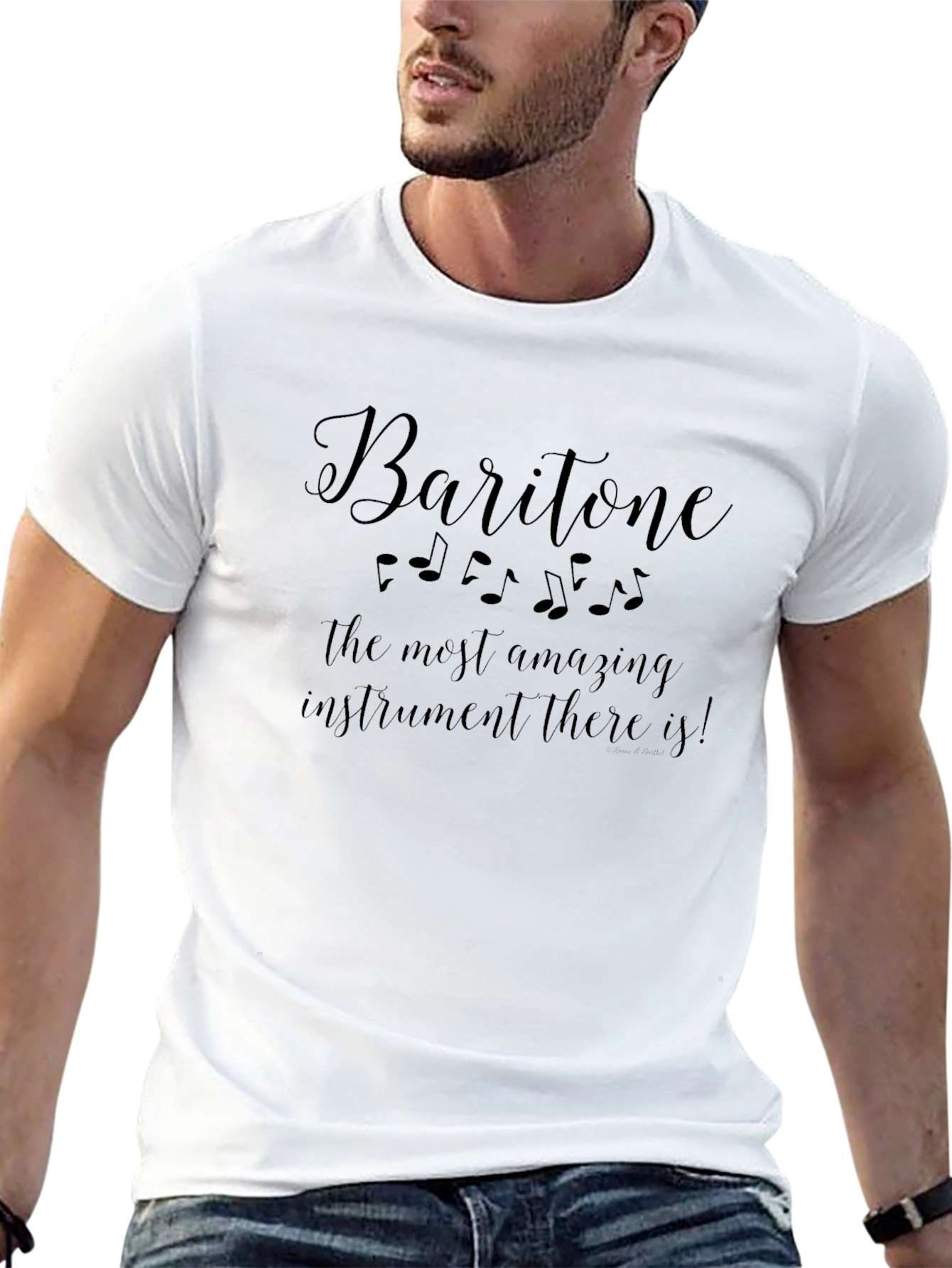 Baritone Instrument Music Lover T-Shirt