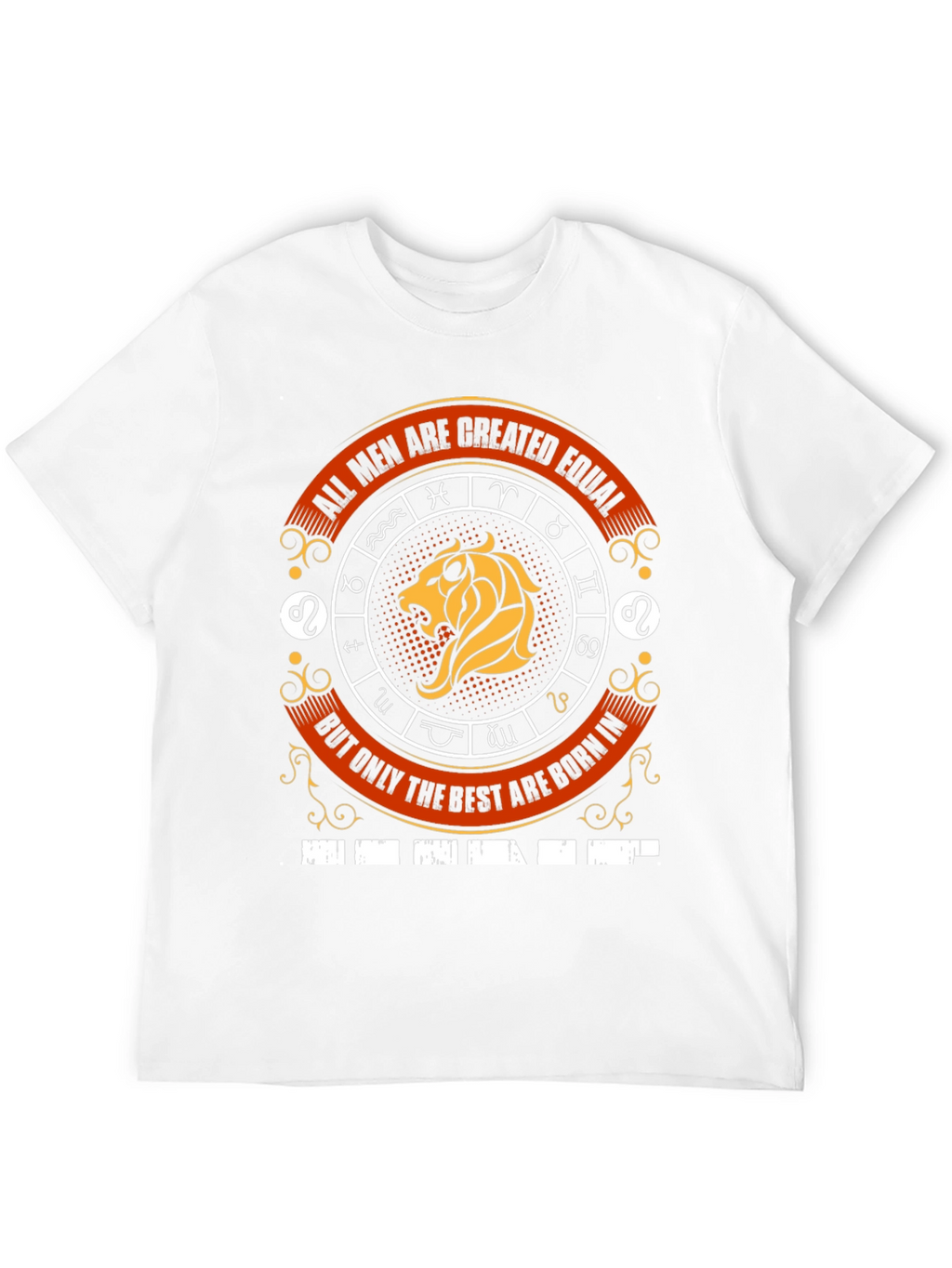Mens Zodiac T-Shirt - Best are Born in...