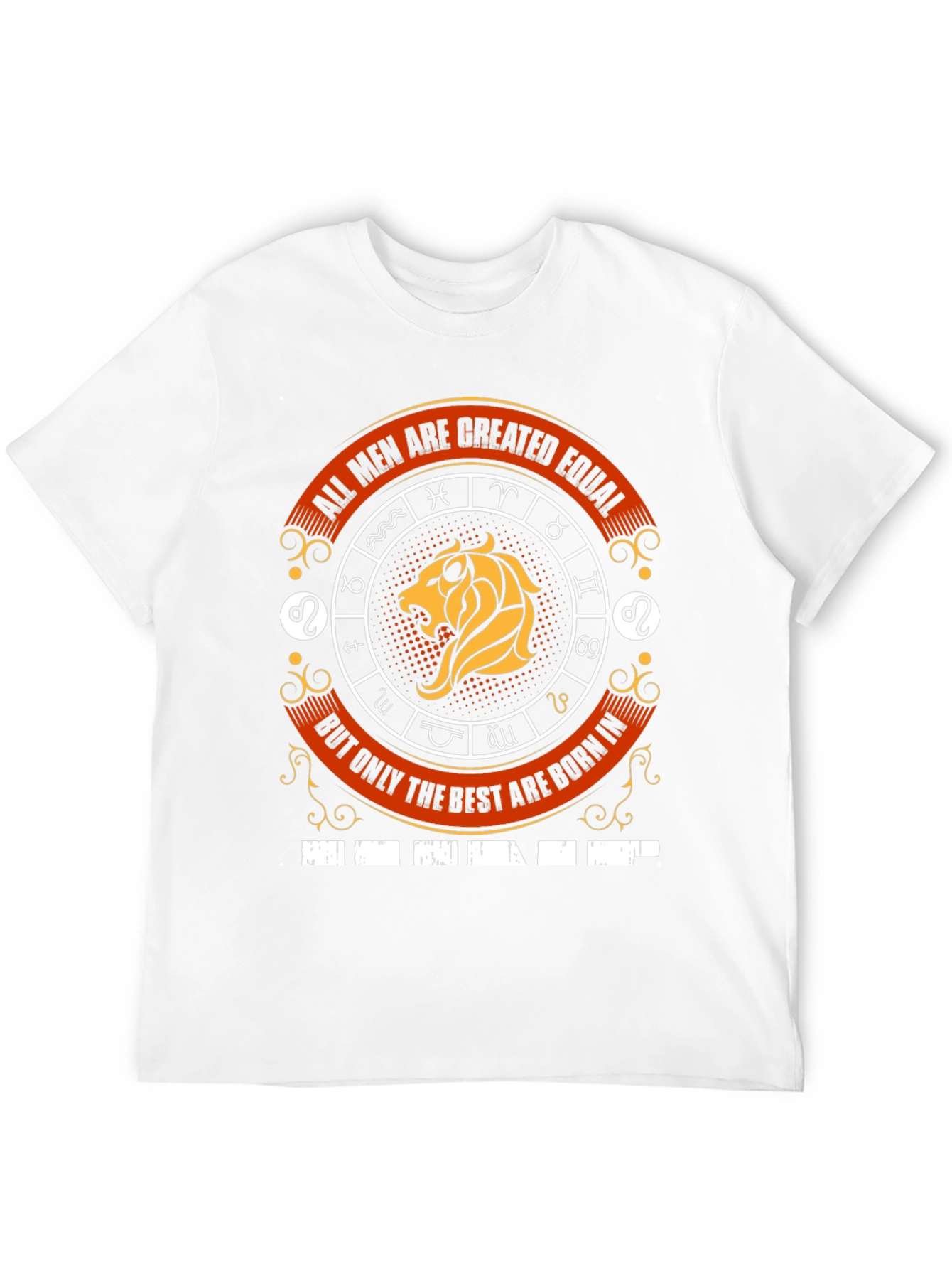Mens Zodiac T-Shirt - Best are Born in...