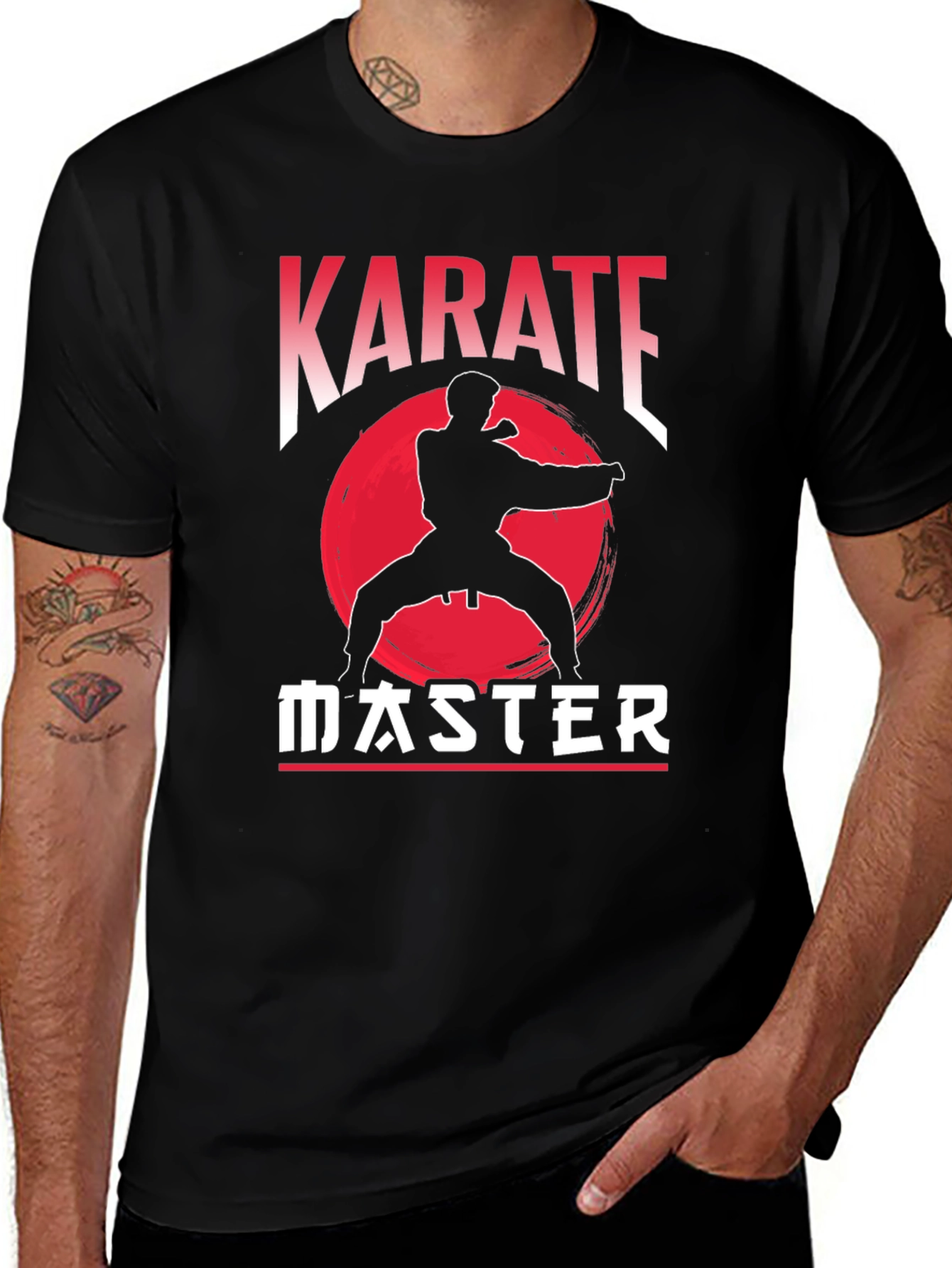 Karate Master T-Shirt - Martial Arts Graphic Tee