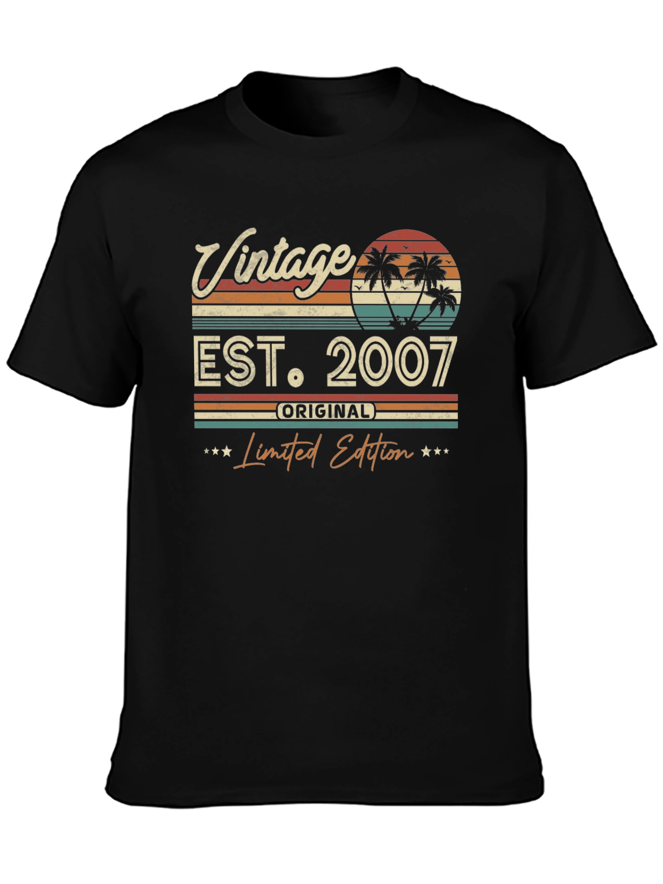 Vintage EST. 2007 Limited Edition T-Shirt