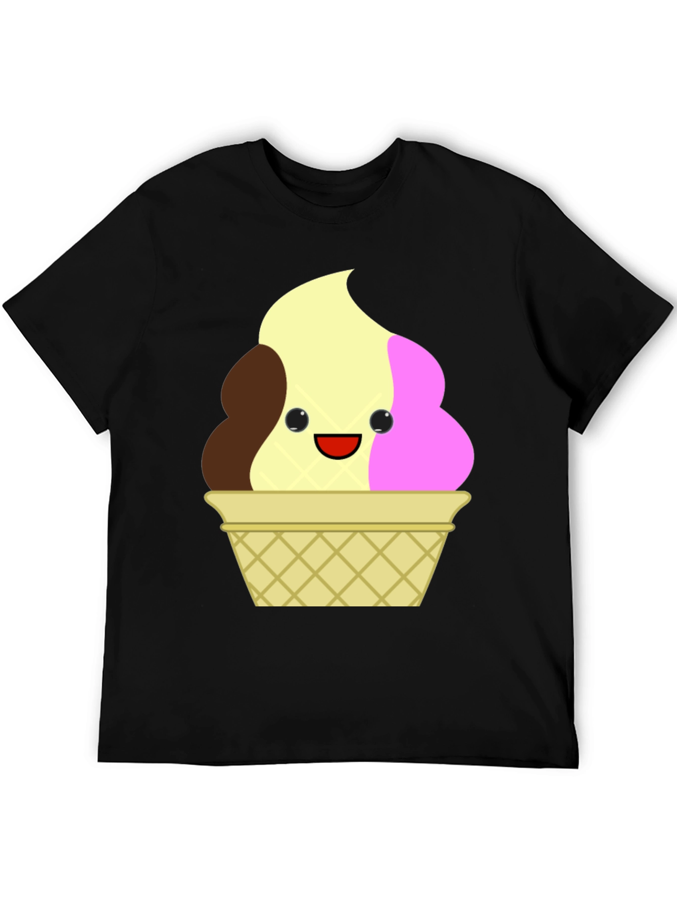 Cute Ice Cream Cone Graphic Tee
