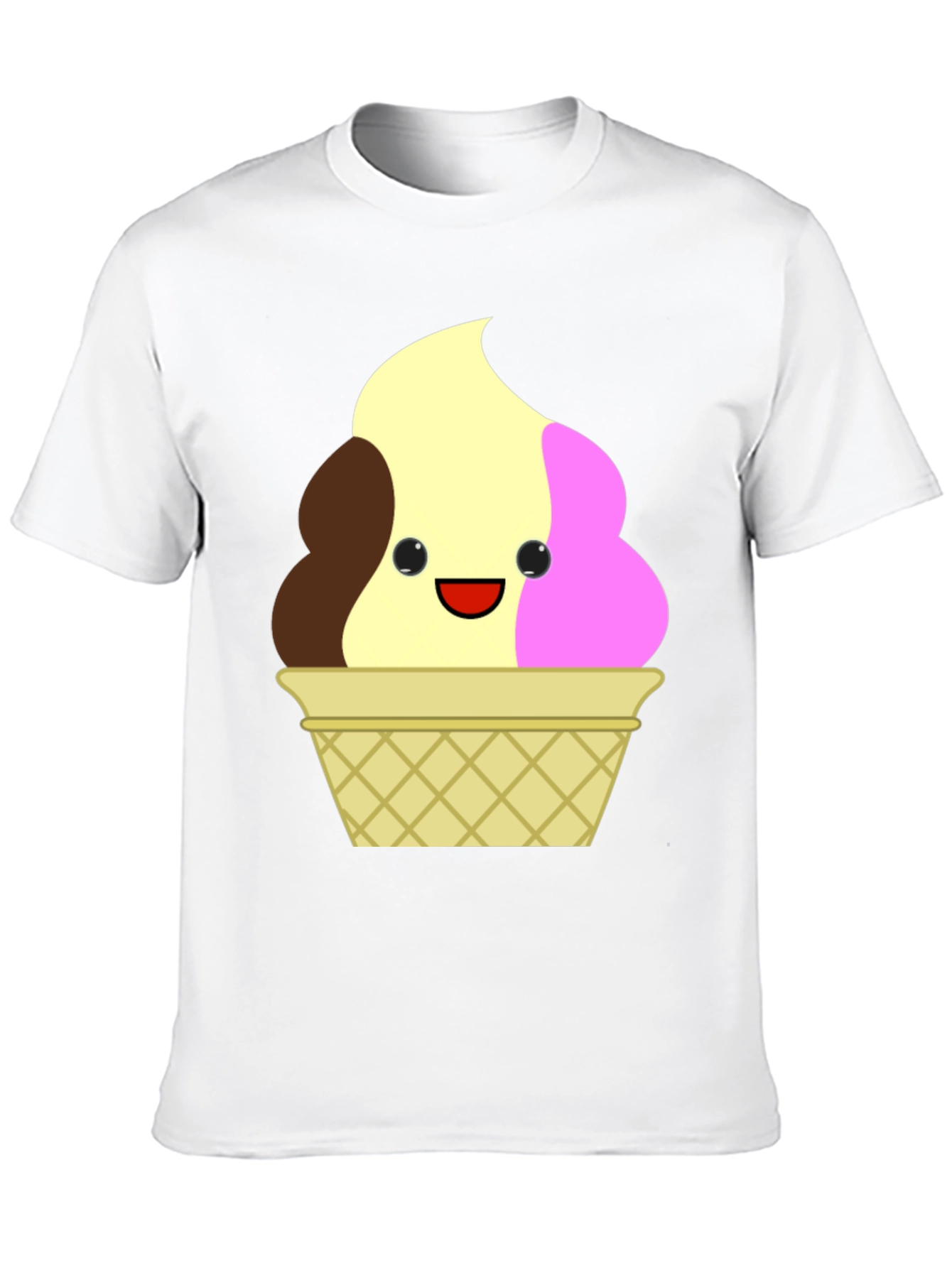 Cute Ice Cream Cone Graphic Tee