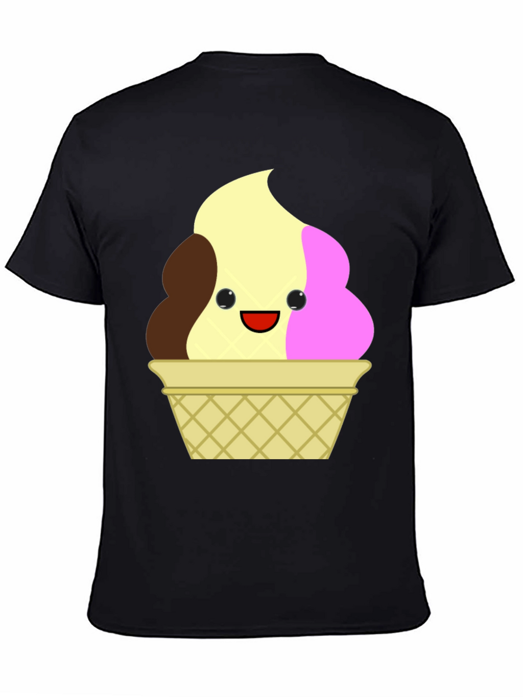 Cute Ice Cream Cone Graphic Tee