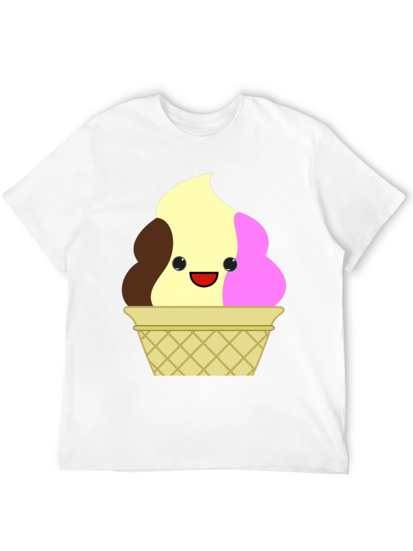 Cute Ice Cream Cone Graphic Tee