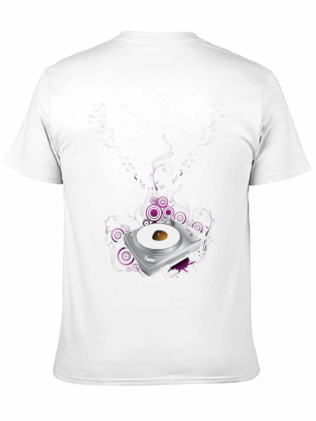 DJ Turntable Graphic Tee - Cool Music Lover T-Shirt