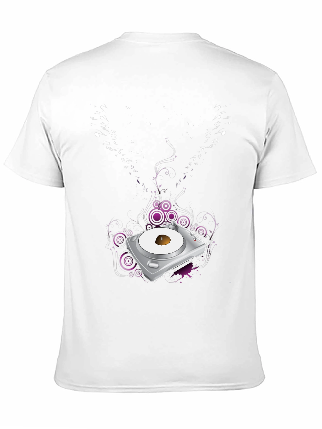 DJ Turntable Graphic Tee - Cool Music Lover T-Shirt