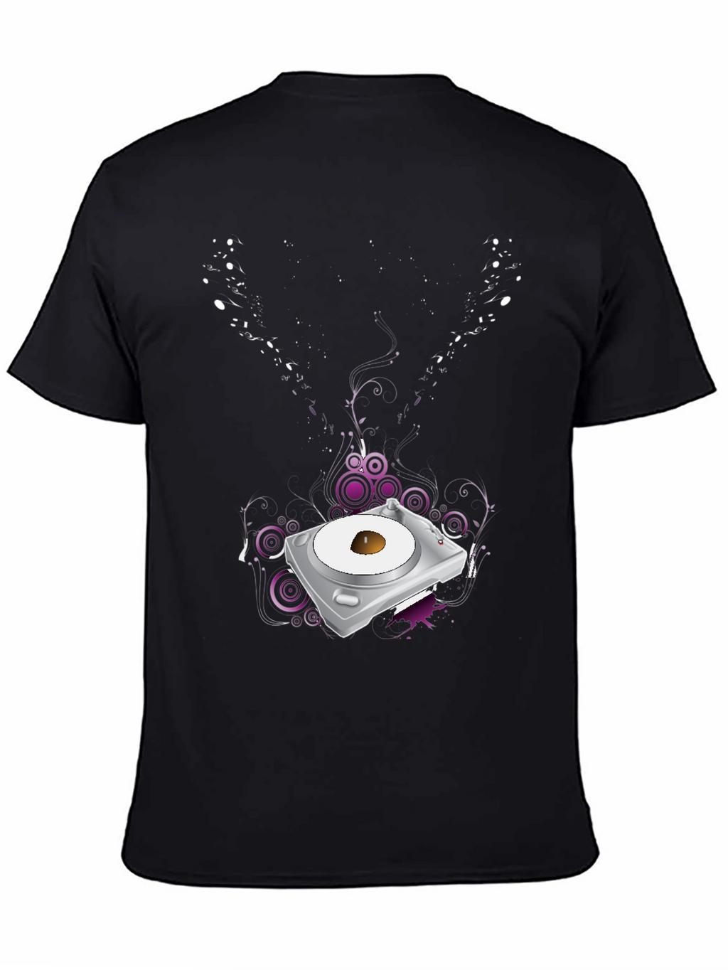 DJ Turntable Graphic Tee - Cool Music Lover T-Shirt