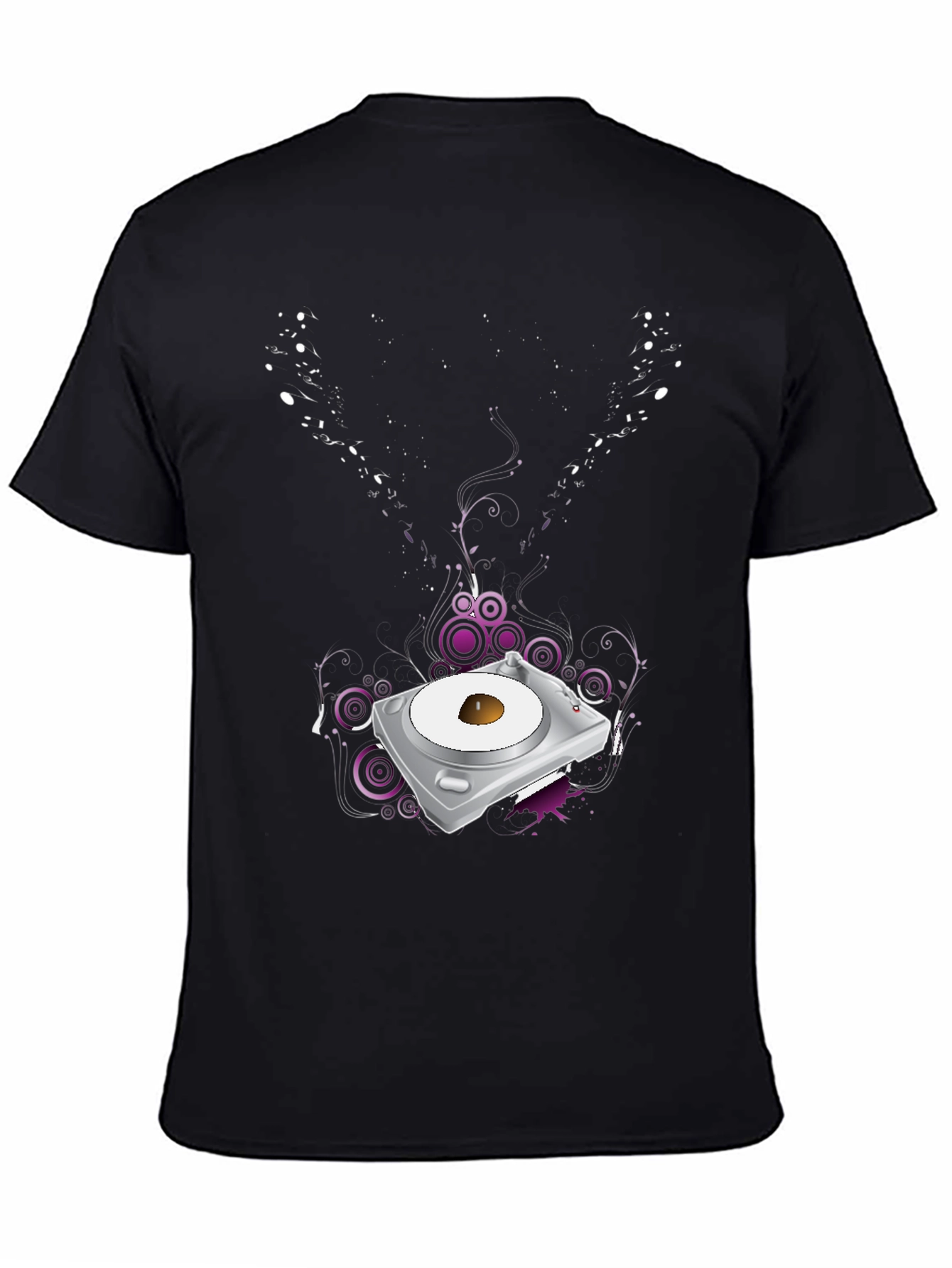 DJ Turntable Graphic Tee - Cool Music Lover T-Shirt