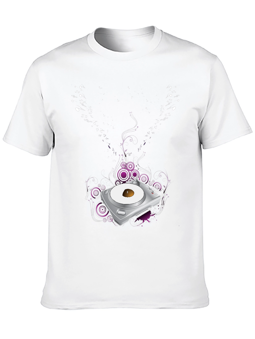 DJ Turntable Graphic Tee - Cool Music Lover T-Shirt