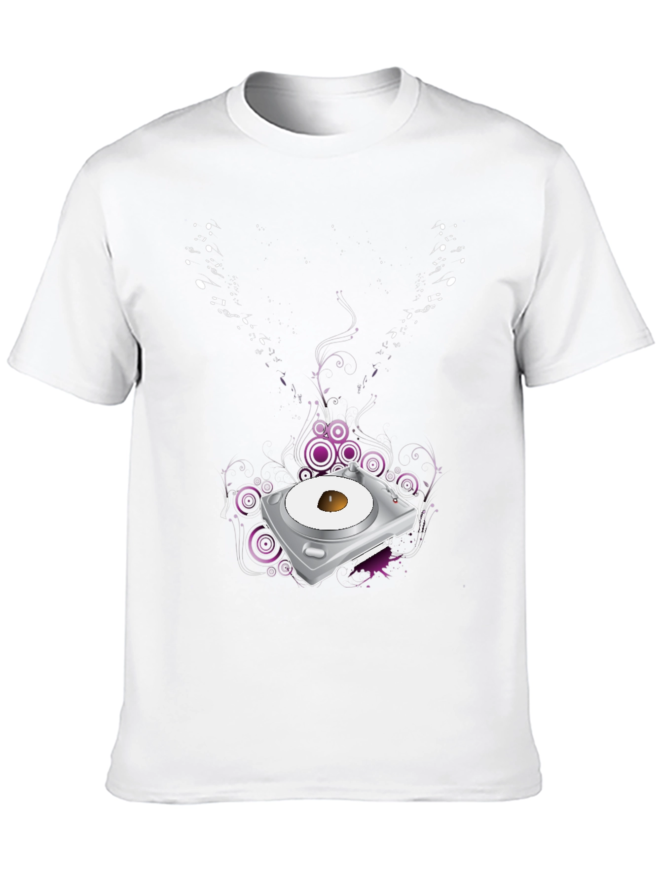 DJ Turntable Graphic Tee - Cool Music Lover T-Shirt