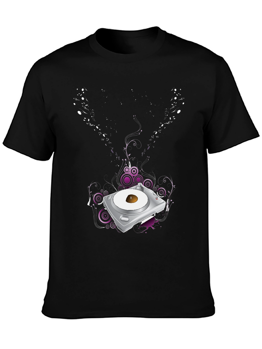 DJ Turntable Graphic Tee - Cool Music Lover T-Shirt