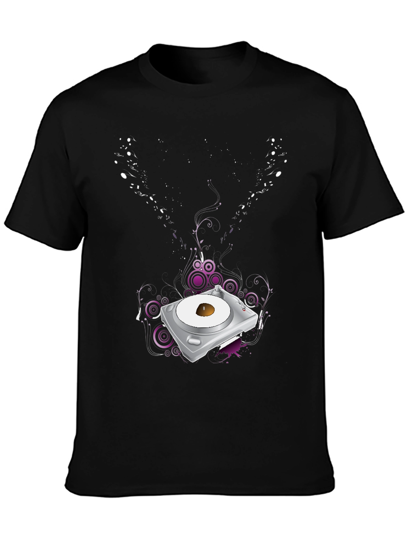 DJ Turntable Graphic Tee - Cool Music Lover T-Shirt