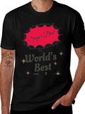 Super Dad T-Shirt - Worlds Best Father Tee