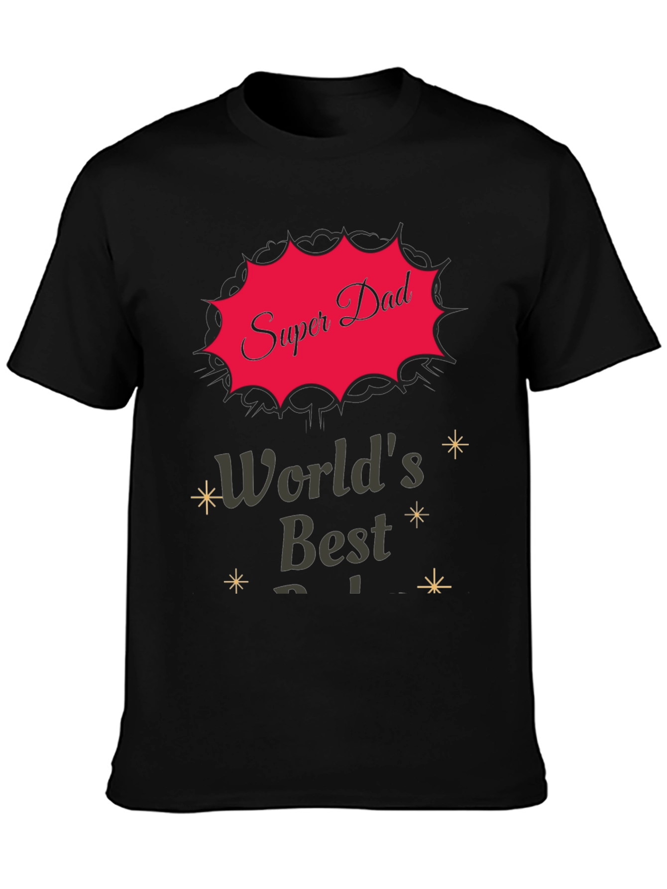 Super Dad T-Shirt - Worlds Best Father Tee