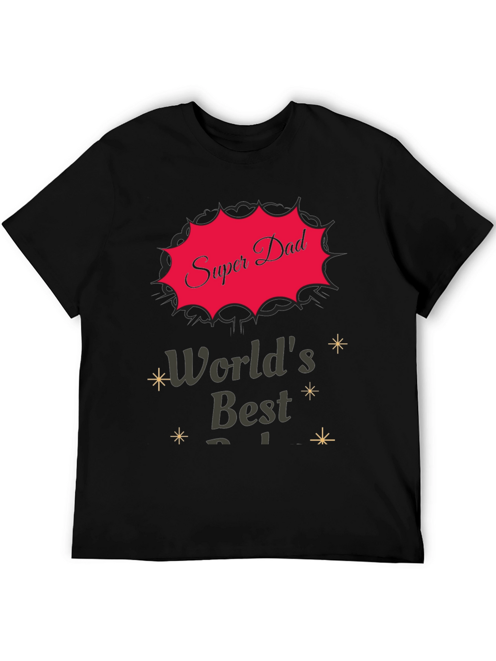 Super Dad T-Shirt - Worlds Best Father Tee