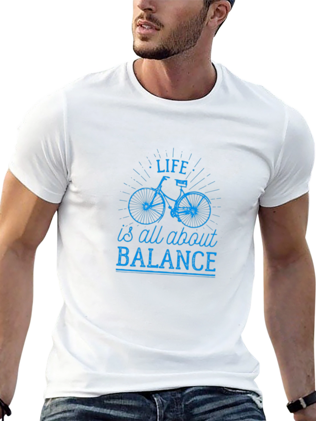 Life is All About Balance Bike T-Shirt