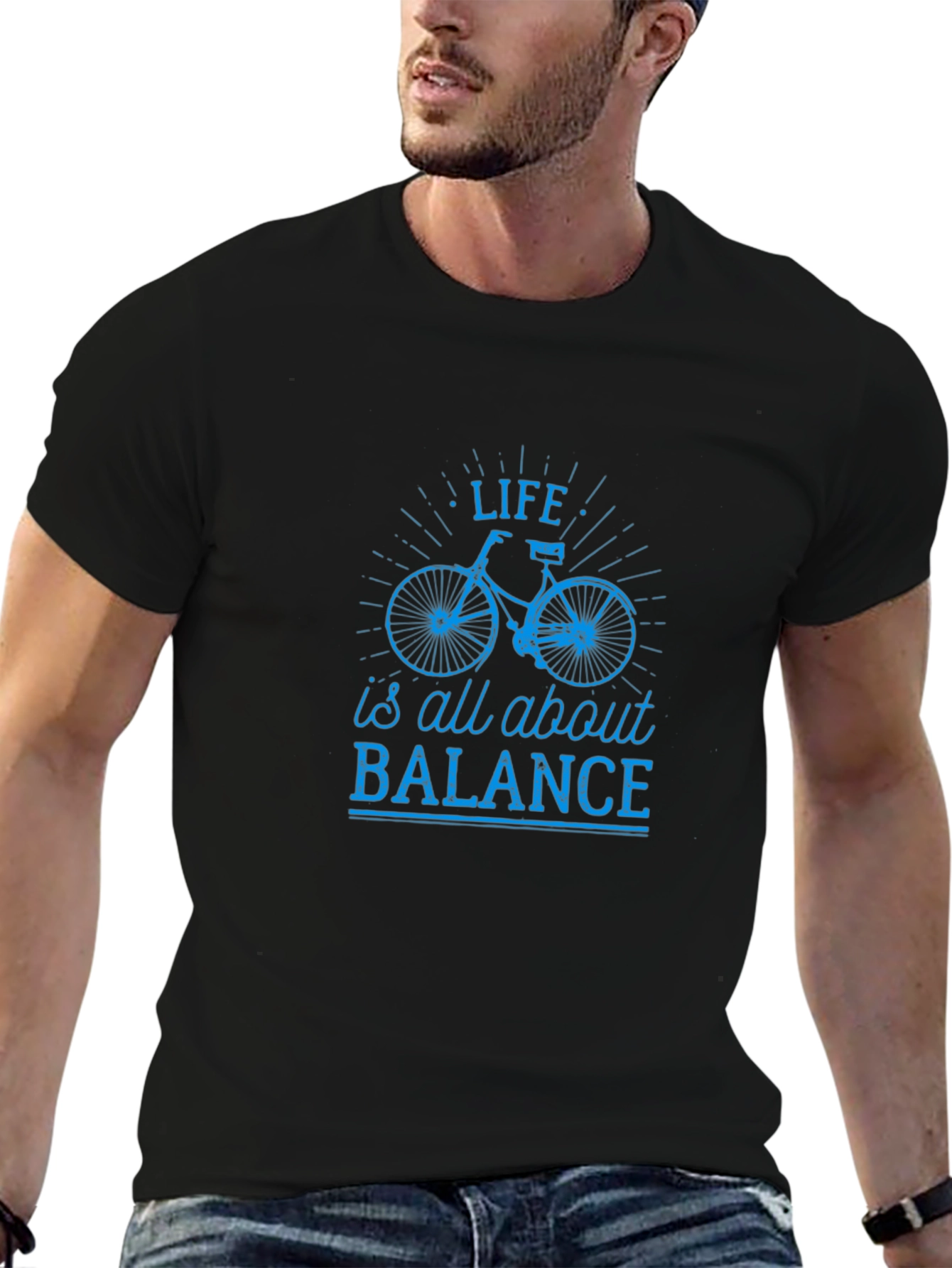 Life is All About Balance Bike T-Shirt